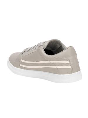 grey lace-up sneakers - 17231802 - Standard Image - 3