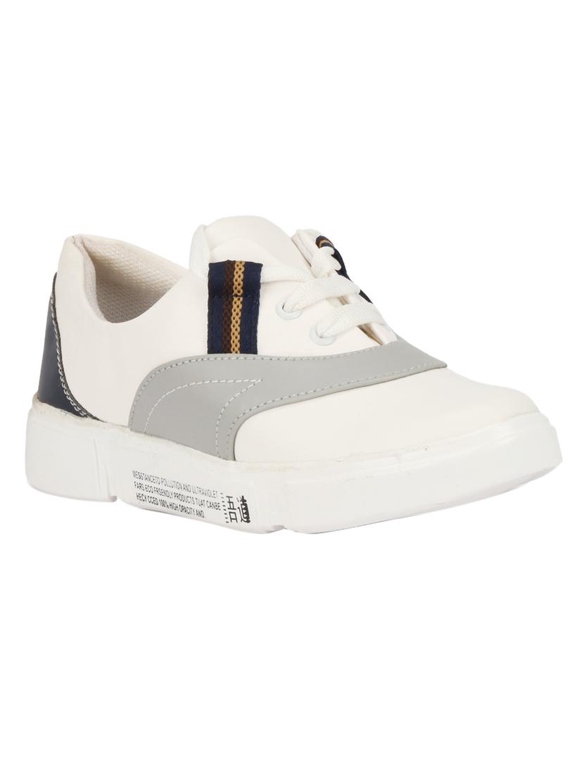 grey lace-up sneakers - 17231806 - Zoom Image - 1