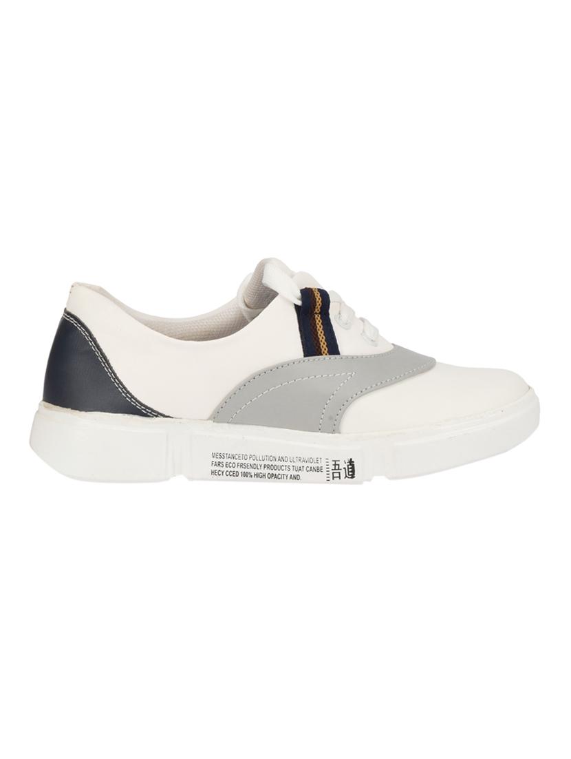 grey lace-up sneakers - 17231806 - Zoom Image - 2
