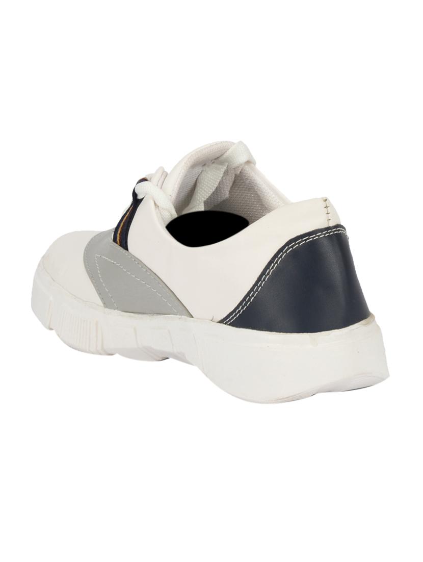 grey lace-up sneakers - 17231806 - Zoom Image - 3