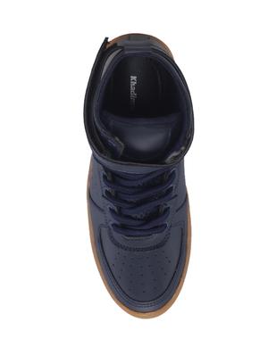 navy blue suede boot - 17232250 - Standard Image - 4
