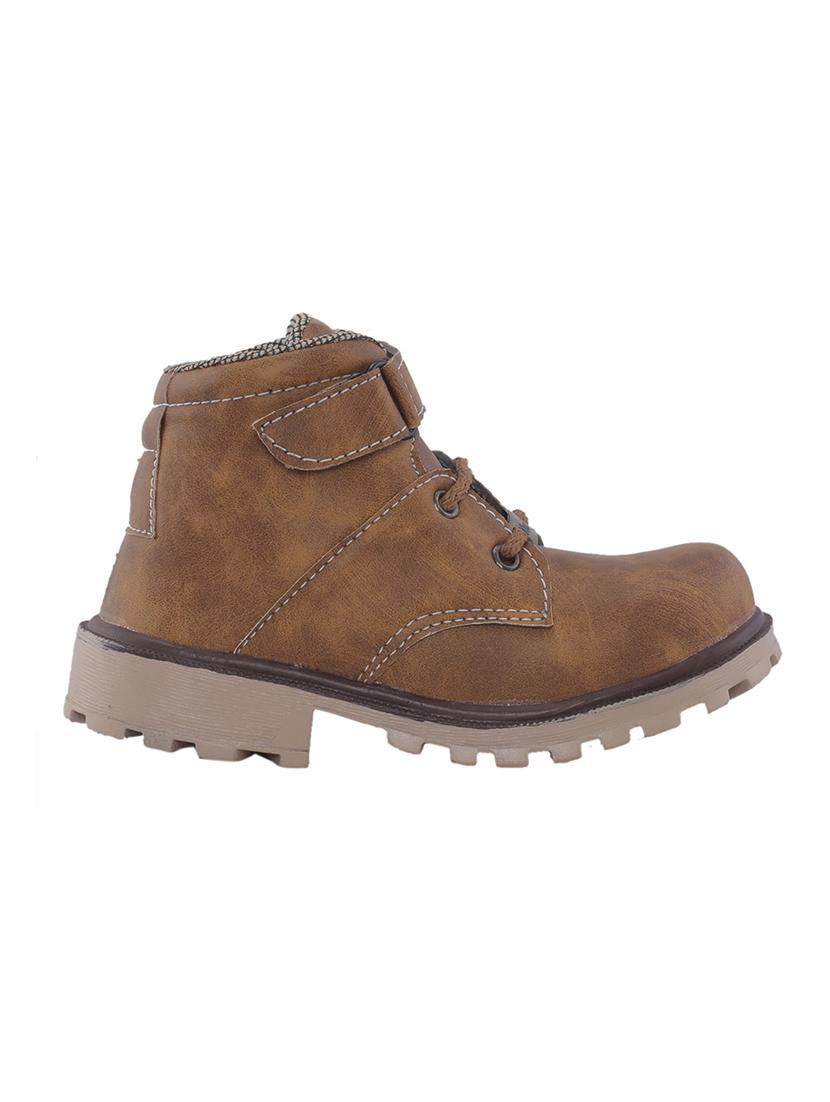 brown leatherette boot - 17232394 - Zoom Image - 2
