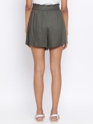 high rise shorts - 17233035 - Standard Image - 3