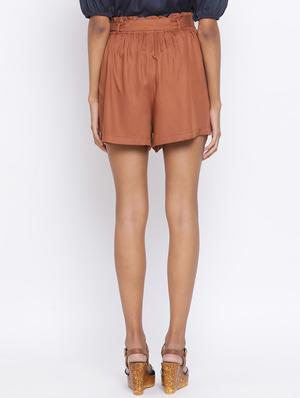 high rise shorts - 17233037 - Standard Image - 3