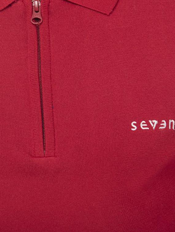 red solid pullover - 17233245 - Zoom Image - 5