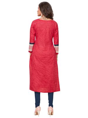 multi colored cotton combos kurta - 17233691 - Standard Image - 5