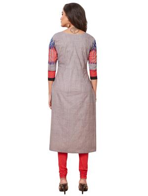 multi colored cotton combos kurta - 17233768 - Standard Image - 5
