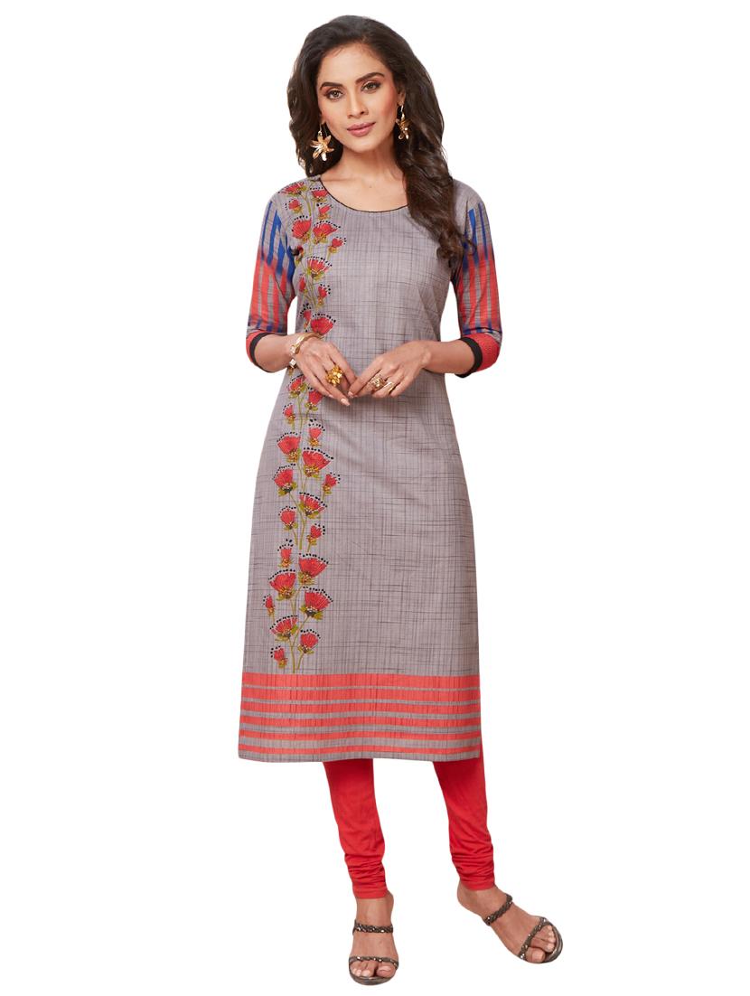 multi colored cotton combos kurta - 17233768 - Zoom Image - 2