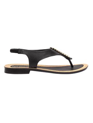 black back strap sandals - 17233851 - Standard Image - 2