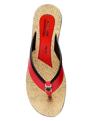 red toe separator silppers - 17233866 - Standard Image - 4
