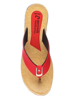 red toe separator silppers - 17233893 - Standard Image - 4
