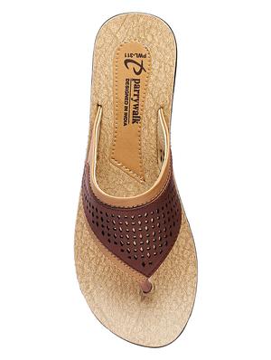 brown toe separator silppers - 17233899 - Standard Image - 4