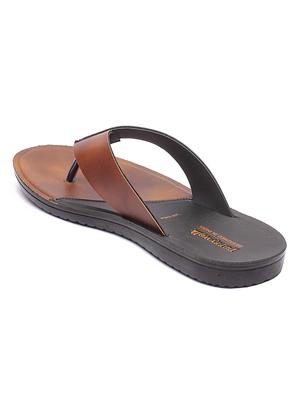 tan toe separator slippers - 17234035 - Standard Image - 3