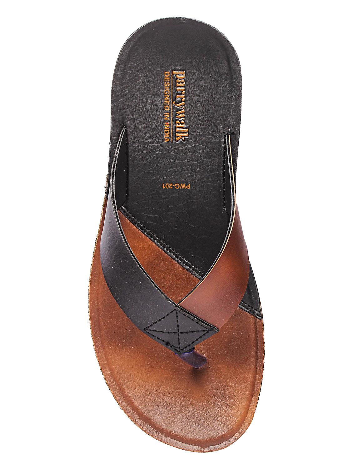 tan toe separator slippers - 17234035 - Zoom Image - 4