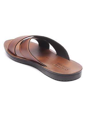 tan slip on slippers - 17234037 - Standard Image - 3