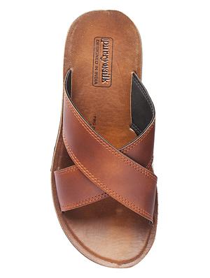 tan slip on slippers - 17234037 - Standard Image - 4