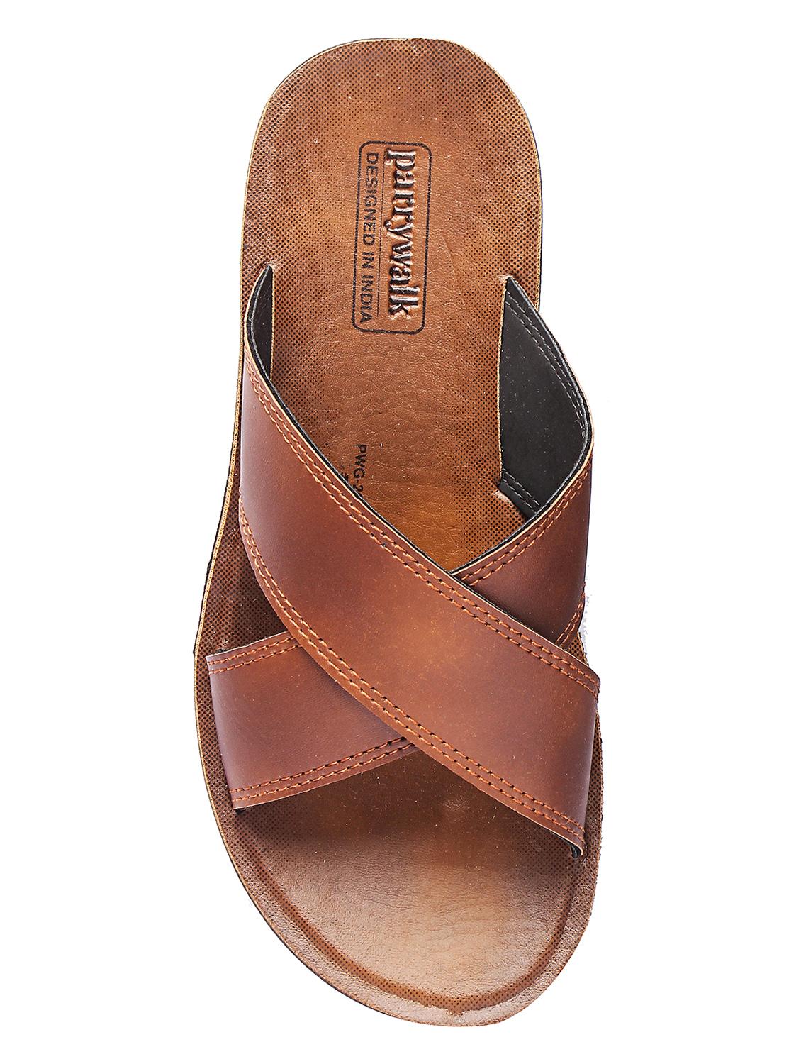 tan slip on slippers - 17234037 - Zoom Image - 4
