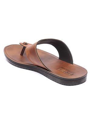 tan toe separator slippers - 17234042 - Standard Image - 3