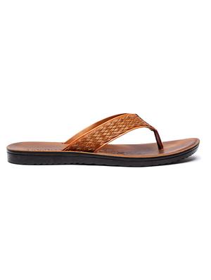 tan toe separator slippers - 17234044 - Standard Image - 2