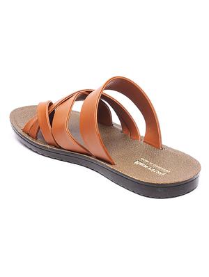 tan slip on slippers - 17234051 - Standard Image - 3