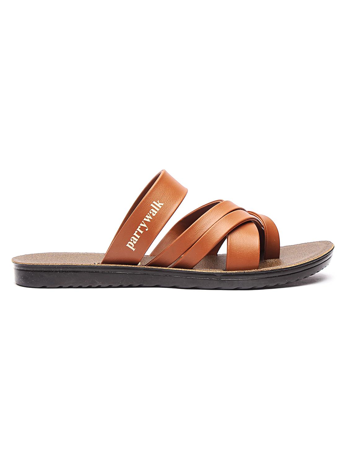 tan slip on slippers - 17234051 - Zoom Image - 2