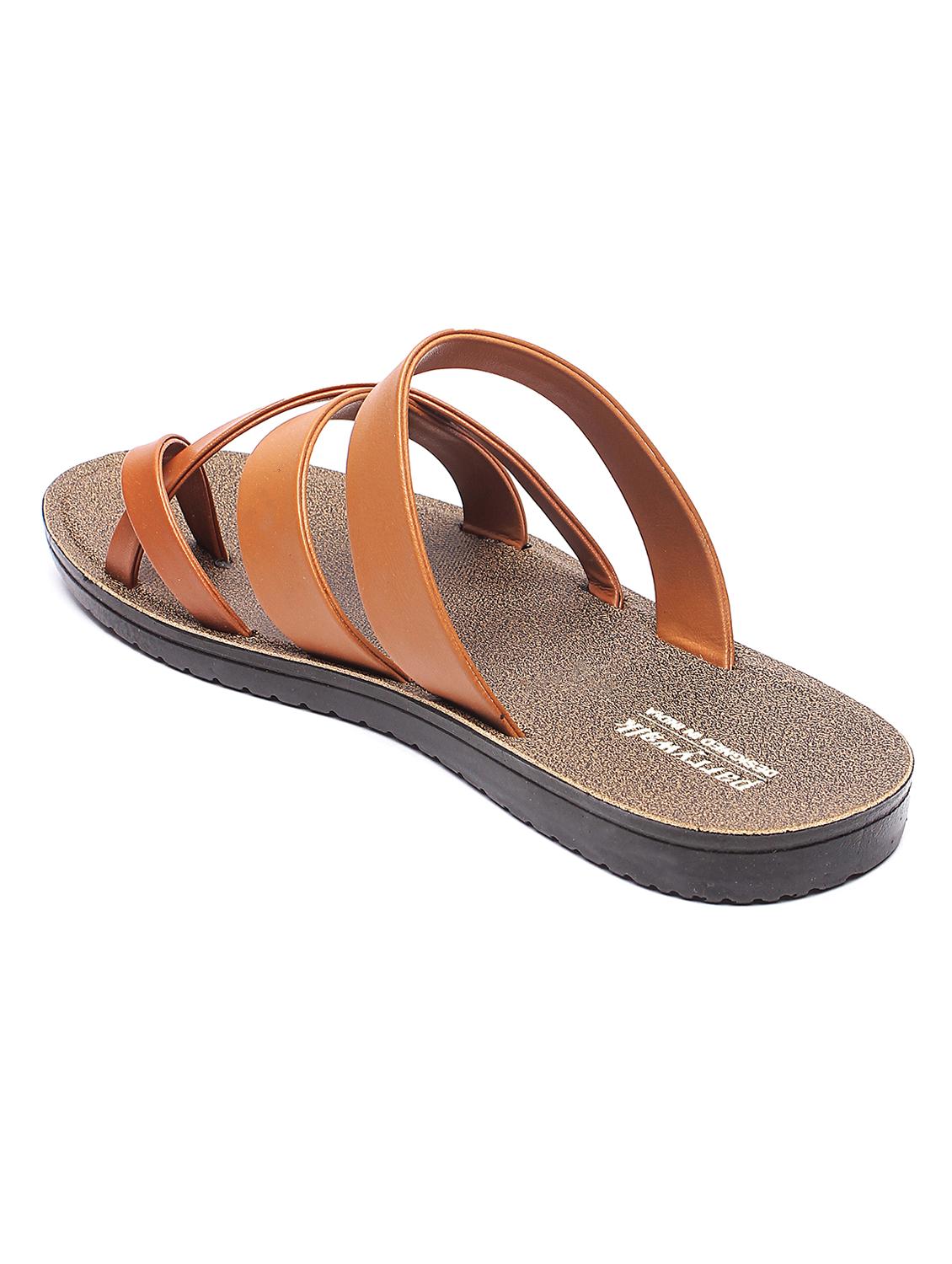 tan slip on slippers - 17234053 - Zoom Image - 3