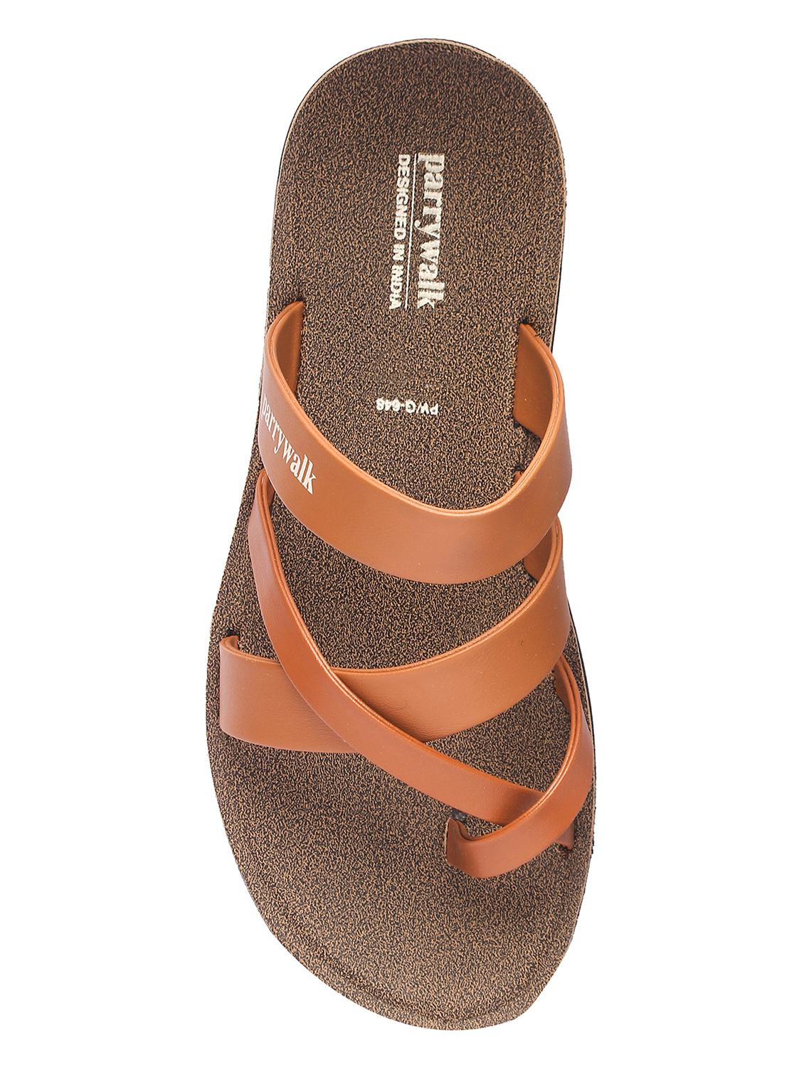 tan slip on slippers - 17234053 - Zoom Image - 4