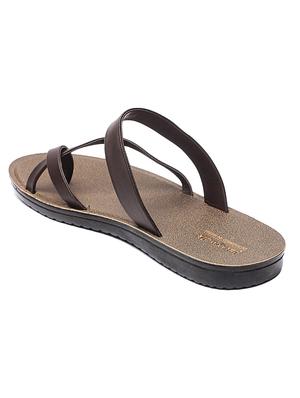 brown slip on slippers - 17234061 - Standard Image - 3