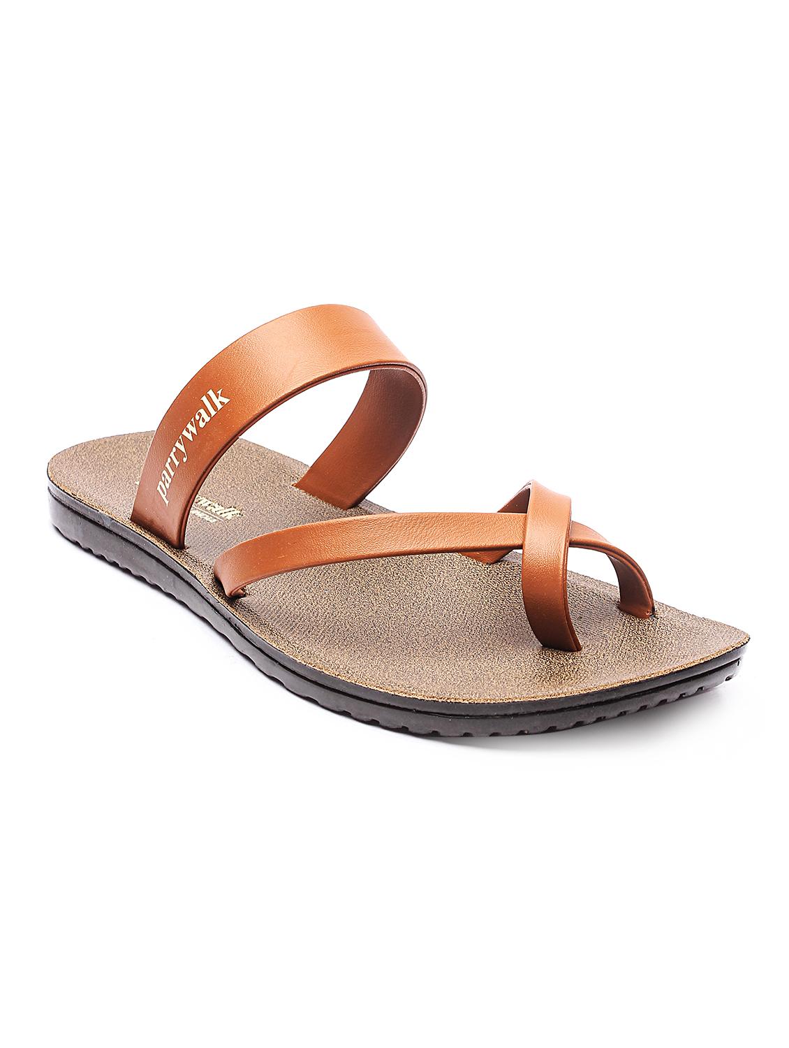 tan slip on slippers - 17234062 - Zoom Image - 1