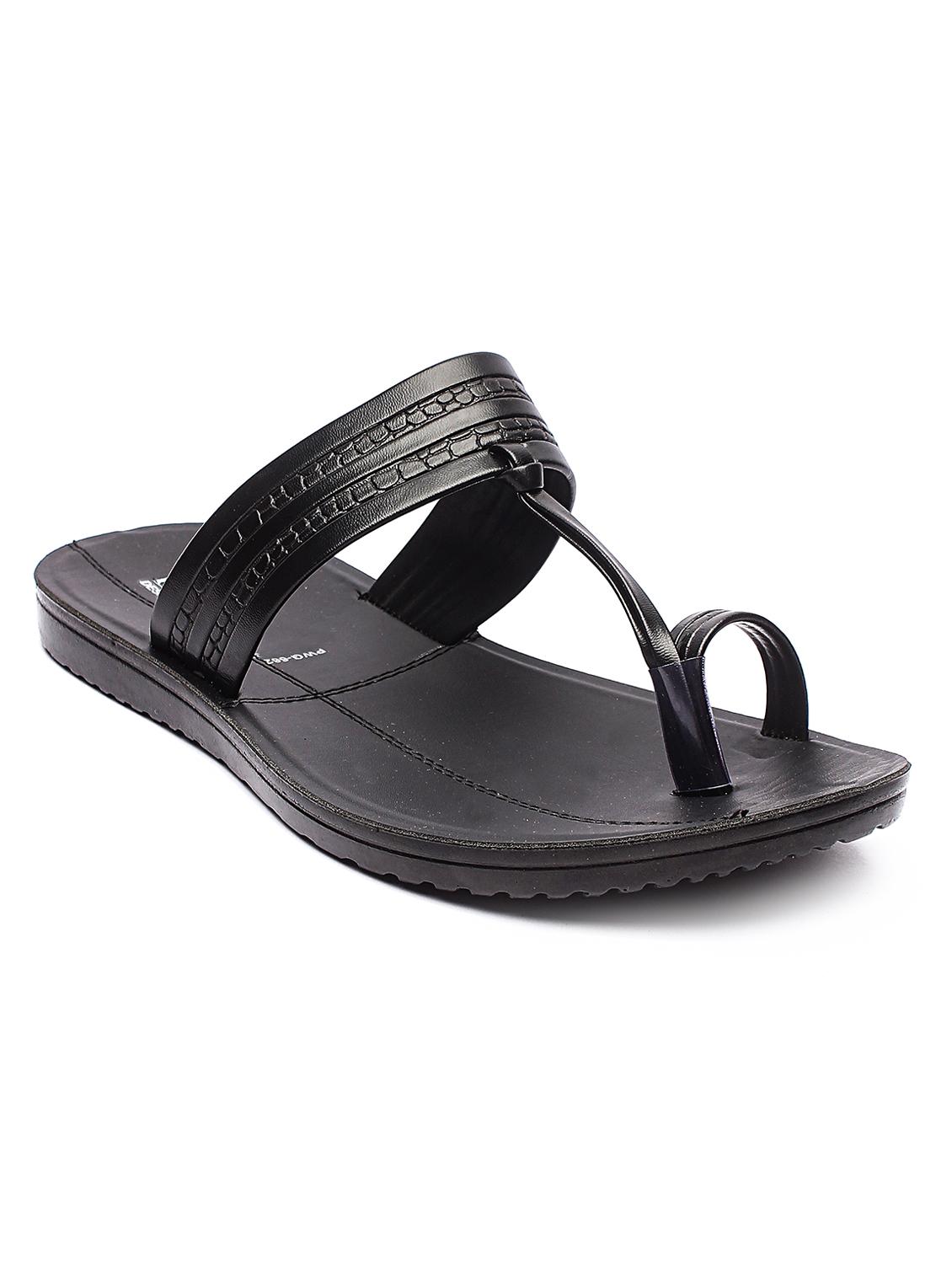 black slip on slippers - 17234066 - Zoom Image - 1