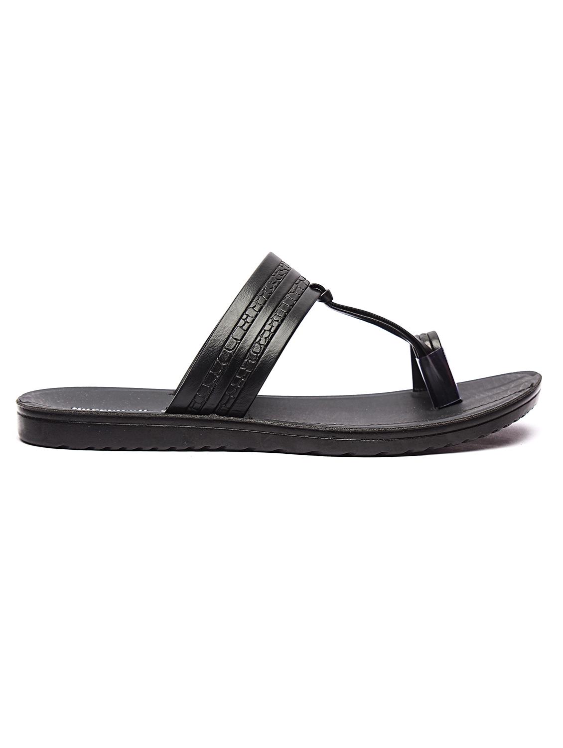 black slip on slippers - 17234066 - Zoom Image - 2