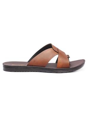 tan slip on slippers - 17234074 - Standard Image - 2