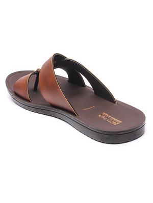 tan slip on slippers - 17234074 - Standard Image - 3