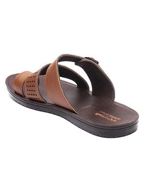 tan slip on slippers - 17234080 - Standard Image - 3