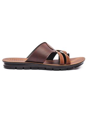 brown slip on sandals - 17234088 - Standard Image - 2