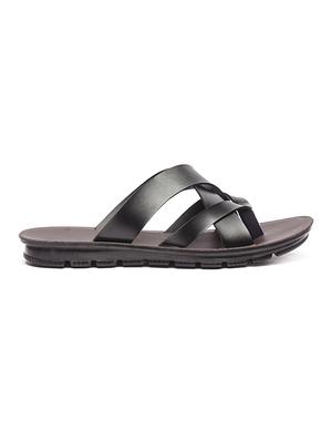 black slip on sandals - 17234093 - Standard Image - 2