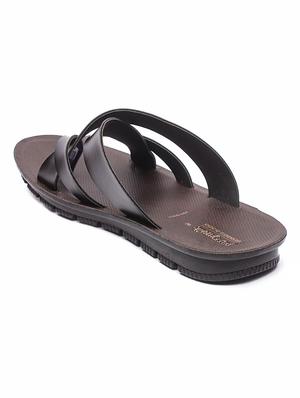 black slip on sandals - 17234093 - Standard Image - 3