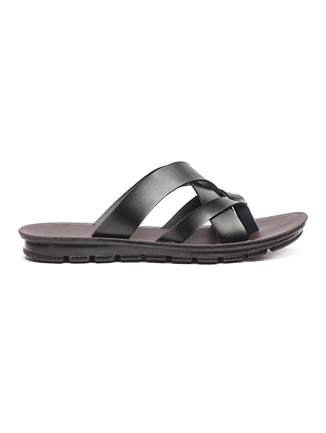 black slip on sandals - 17234093 - Zoom Image - 2
