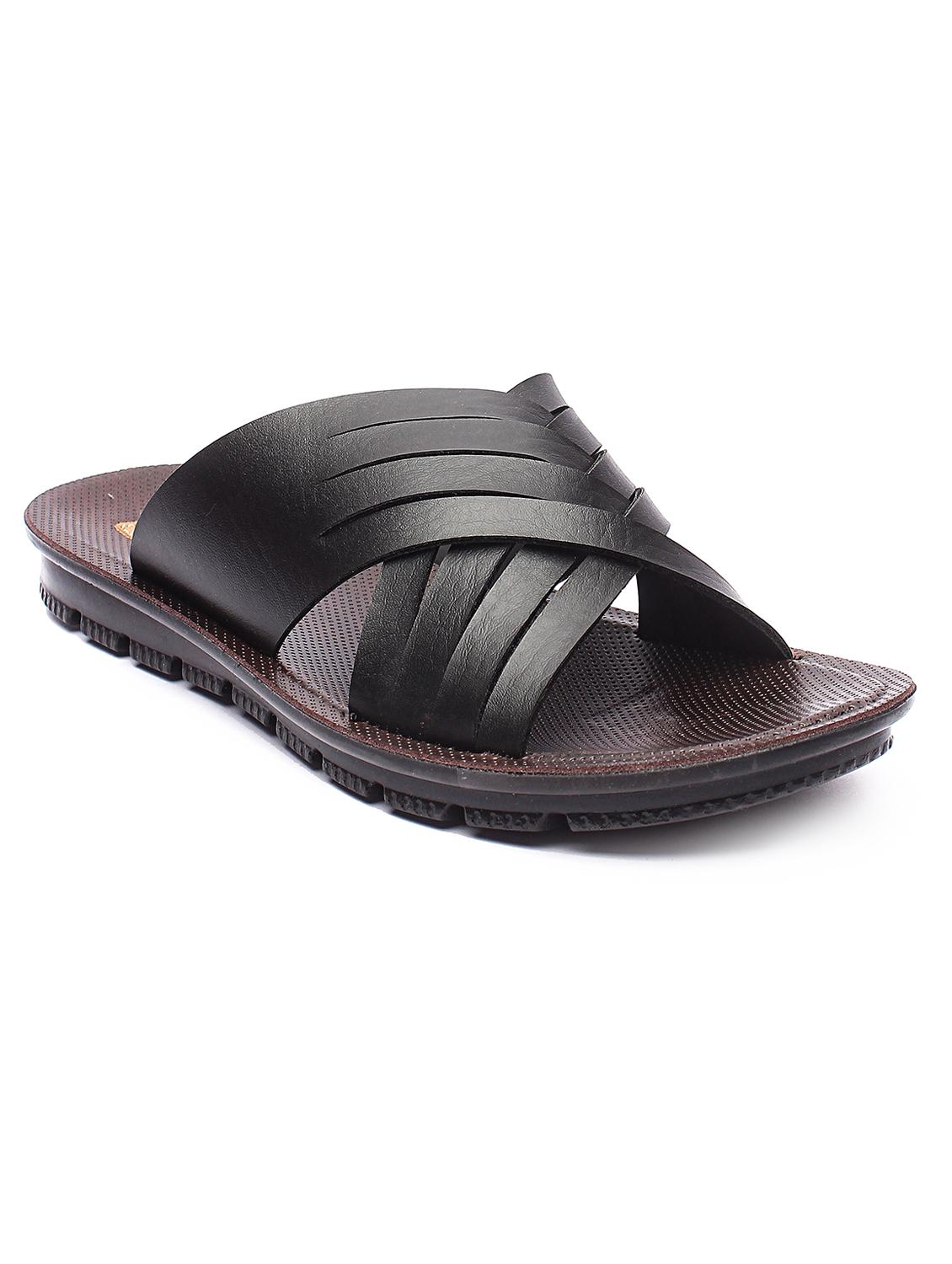 black slip on sandals - 17234095 - Zoom Image - 1