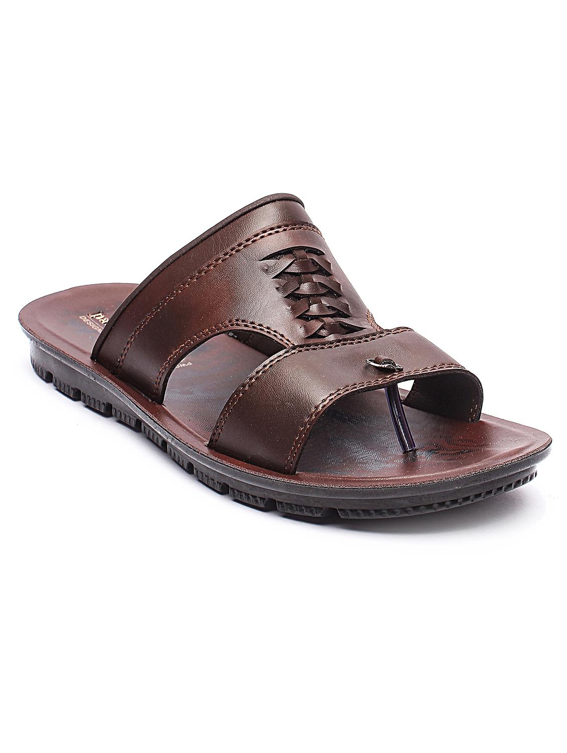 brown slip on sandals - 17234097 - Zoom Image - 1