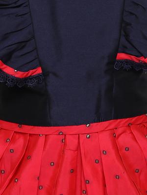 red satin suit set - 17234111 - Standard Image - 4