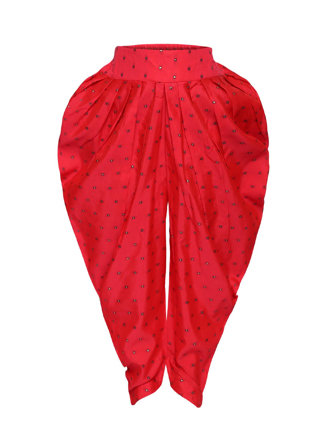 red satin suit set - 17234111 - Zoom Image - 3