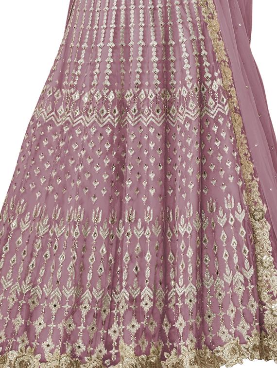 sequined saree lehenga - 17234131 - Zoom Image - 2