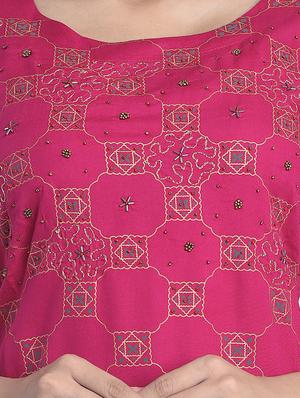 printed kurta palazzo set - 17234345 - Standard Image - 4