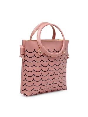 pink leatherette (pu) regular sling bag - 17234470 - Standard Image - 5