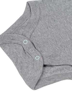 grey cotton rompers onesies and romper - 17234591 - Standard Image - 3