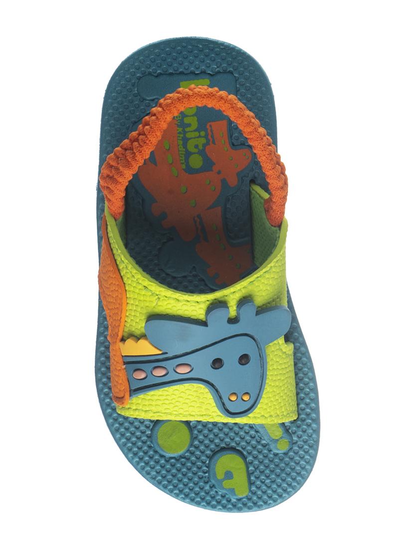 light blue canvas sandals & floater - 17234625 - Zoom Image - 4