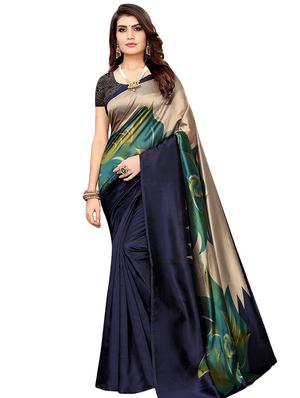 set of 2pcs combo saree with blouse - 17234743 - Standard Image - 2
