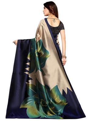 set of 2pcs combo saree with blouse - 17234743 - Standard Image - 3