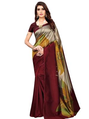 set of 2pcs combo saree with blouse - 17234743 - Standard Image - 4